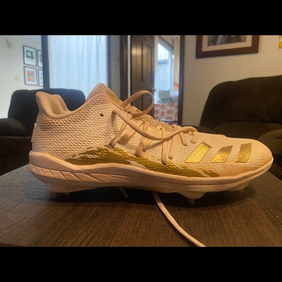 ADIDAS AFTERBURNER BASEBALL CLEATS SIZE 13 - Picture 2 of 3